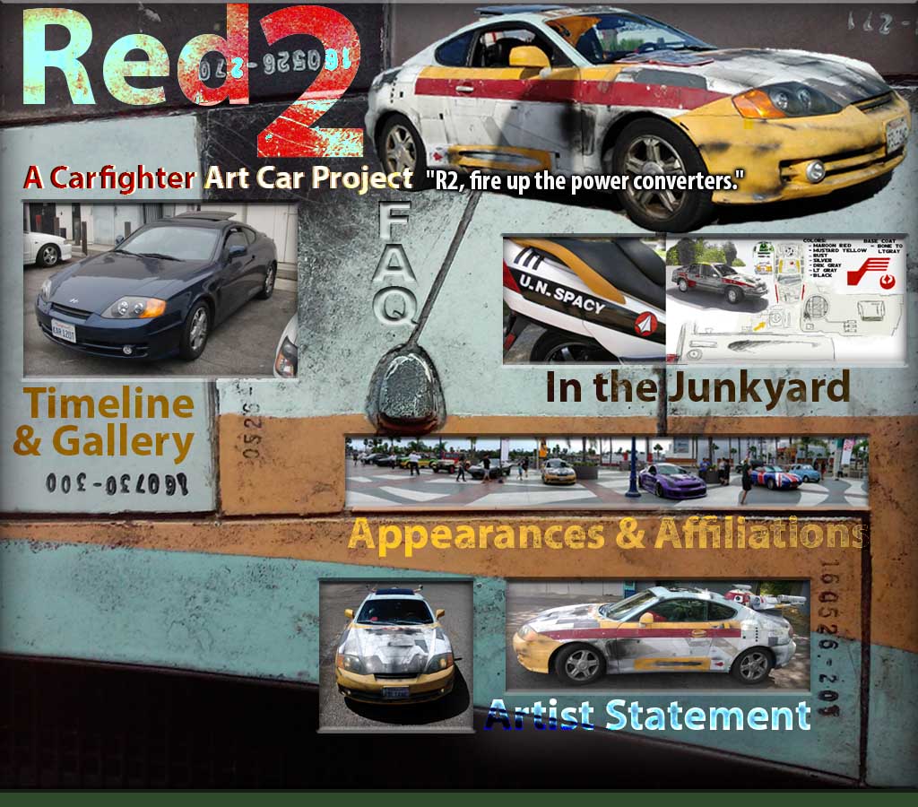 Red 2, A Carfighter Art Car Project: Index